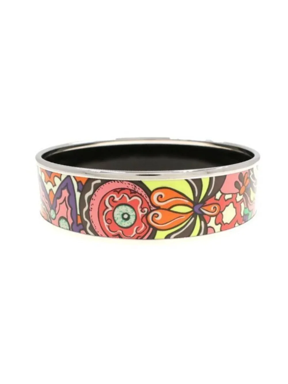 Hermes Enamel Bangle Bracelet
